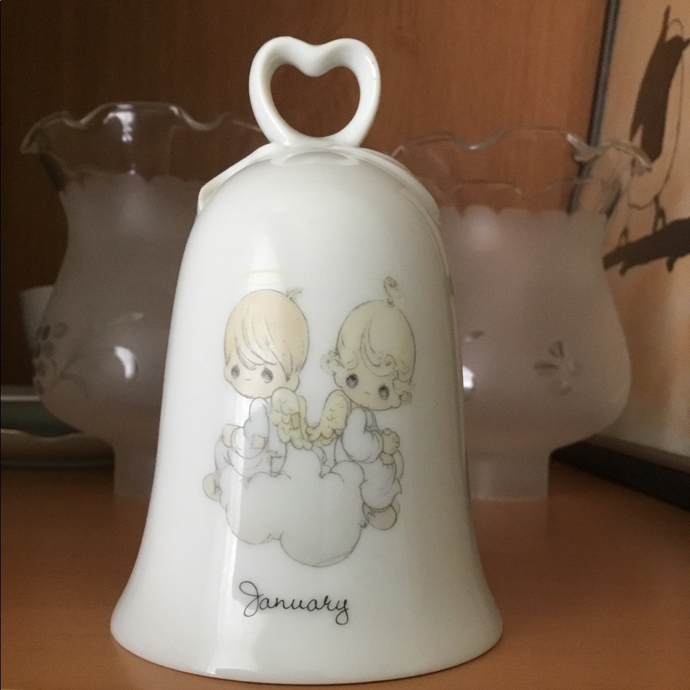 Vintage Precious Moments January Bell
